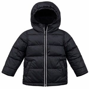 J.Crew Primaloft Boys Puffer Jacket XS Navy Hooded Ski Snow Winter Outdoor